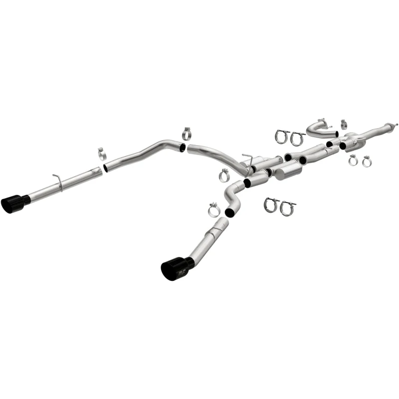 MagnaFlow 21-24 RAM 1500 TRX SPEQ Series Cat-Back Performance Exhaust System W/ Black Chrome Tips 3 MagnaFlow 21-24 RAM 1500 TRX SPEQ Series Cat-Back Performance Exhaust System W/ Black Chrome Tips
