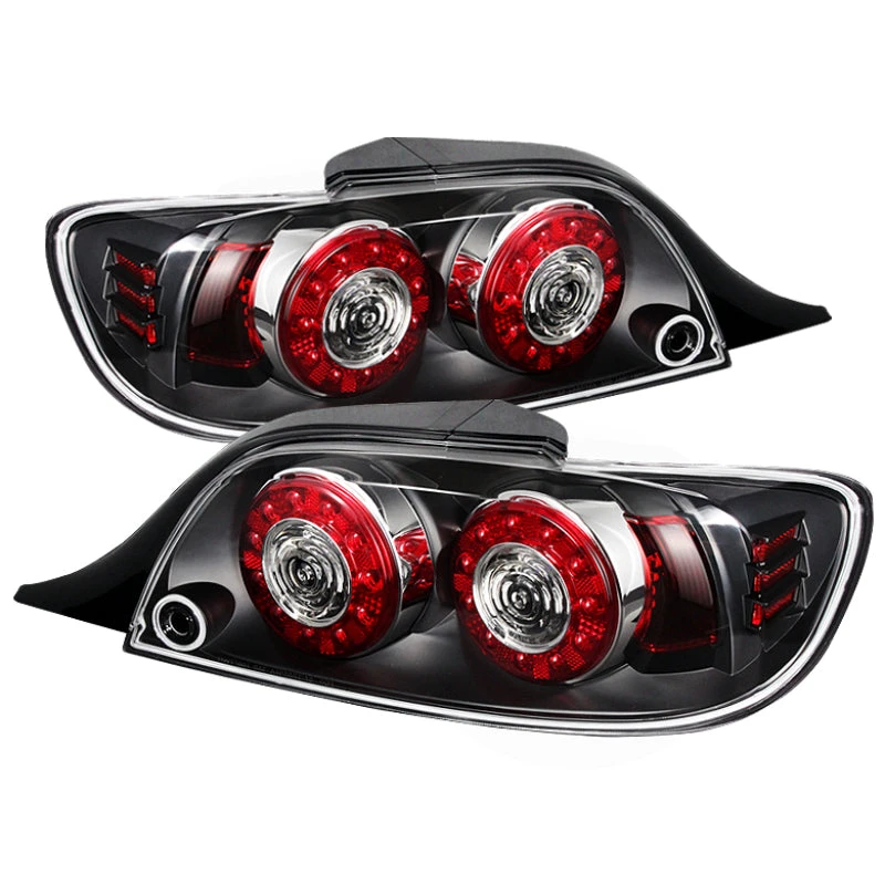 Spyder Xtune Mazda Rx-8 04-08 LED Tail Lights Black ALT-ON-MRX804-LED-BK 3 Spyder Xtune Mazda Rx-8 04-08 LED Tail Lights Black ALT-ON-MRX804-LED-BK