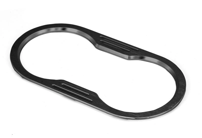 Rugged Ridge Billet Alum Cup Holder Bezel Black Jeep Wrangler 4 Rugged Ridge Billet Alum Cup Holder Bezel Black Jeep Wrangler - Image 2