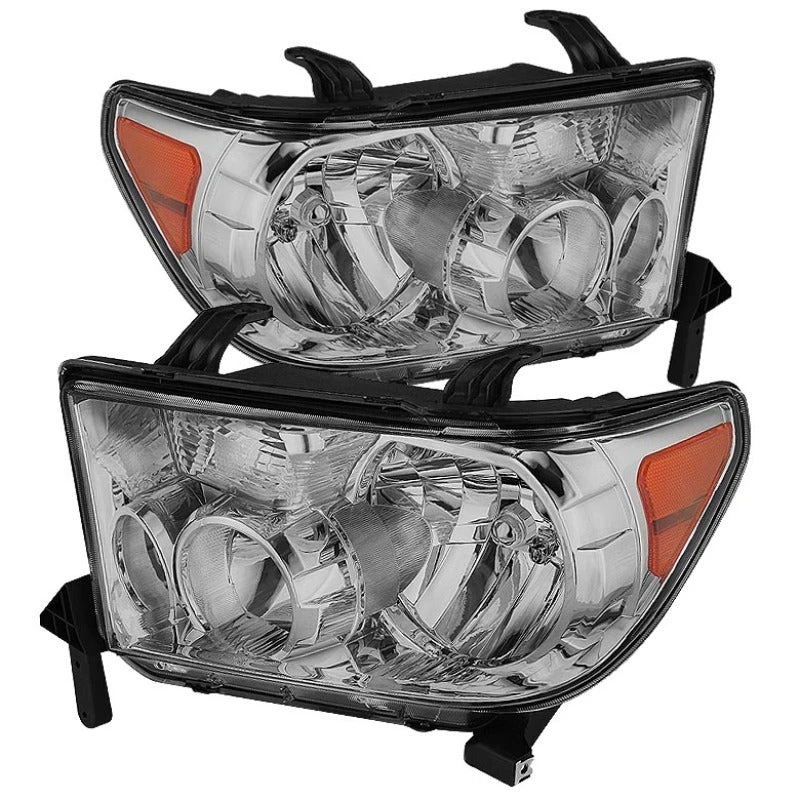 Spyder Xtune Toyota Tundra 07-13 OEM Style Headlights Chrome HD-JH-TTU07-AM-C 3 Spyder Xtune Toyota Tundra 07-13 OEM Style Headlights Chrome HD-JH-TTU07-AM-C