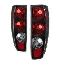 Spyder XTune Chevy Colorado 04-12 / GMC Canyon 04-12 Euro Style Tail Lights - Black ALT-JH-CCO04-BK