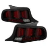 Spyder 10-12 Ford Mustang Red Light Bar LED Sequential Tail Lights - Blk ALT-YD-FM10-RBLED-BK -Esptruck Shop fd48428bb45d3e3e908f3217cc324047