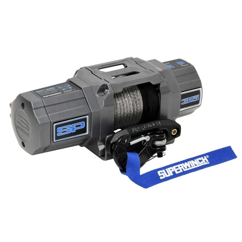 Superwinch 3500 LBS 12V DC 7/32in X 40ft Synthetic Rope Hawse Fairlead SP 35SR Winch 13 Superwinch 3500 LBS 12V DC 7/32in X 40ft Synthetic Rope Hawse Fairlead SP 35SR Winch - Image 11