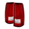 Spyder Xtune Chevy Silverado 1500/2500/3500 99-02 Version 2 LED Tail Lights Red Clear ALT-ON-CS99-G2-LED-RC -Esptruck Shop ffbc8ae42d2001bfb369994f1e01efa7
