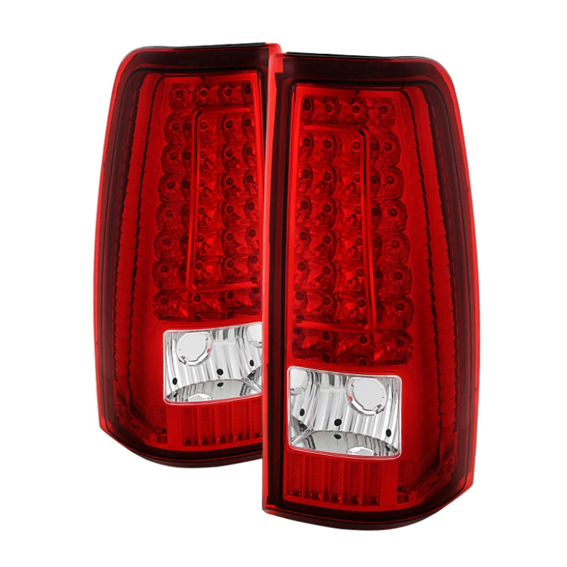 Spyder Xtune Chevy Silverado 1500/2500/3500 99-02 Version 2 LED Tail Lights Red Clear ALT-ON-CS99-G2-LED-RC 3 Spyder Xtune Chevy Silverado 1500/2500/3500 99-02 Version 2 LED Tail Lights Red Clear ALT-ON-CS99-G2-LED-RC
